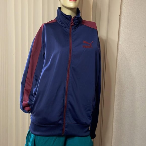 Puma Other - Men's Medium Puma T7 Track Jacket Zip Front Inner hidden pockets for phones